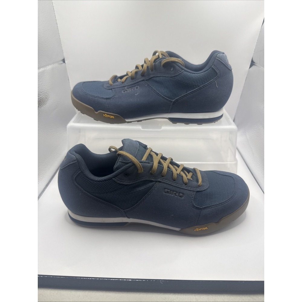 Giro Rumble VR Mountain Bike Cycling Shoes Vibram Suede Blue Gum Mens 9.5/43